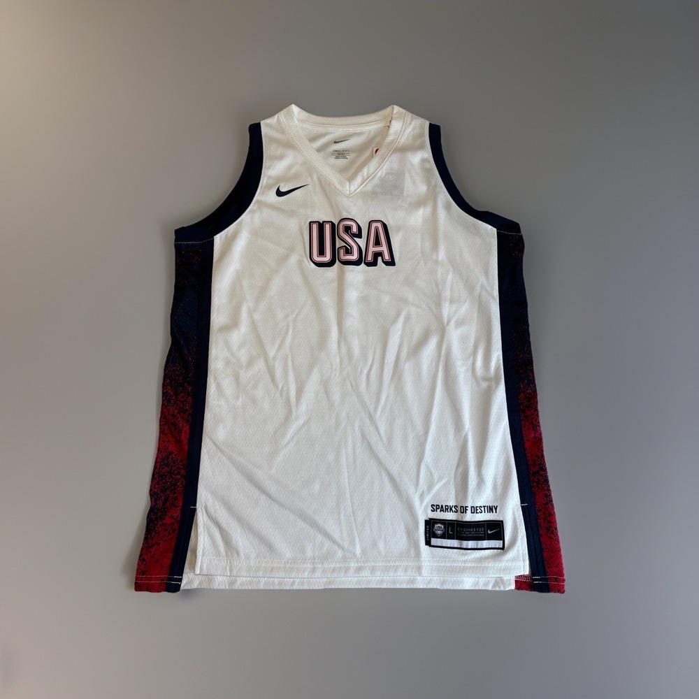 Nike Team USA Olympics Basketball Limited Jersey - Large (14/16)